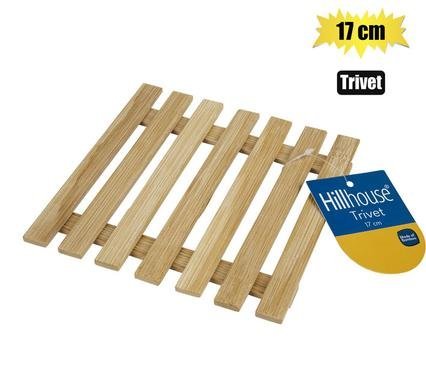 Kitchen-gadget trivet bamboo 17cm