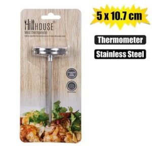 Thermometer meat s/s 5x10.7cm hillhouse