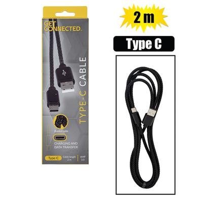 Usb cable type c 3.0 amp 2m