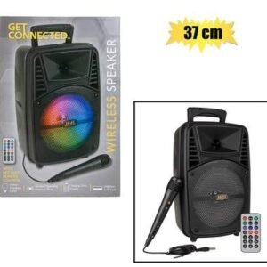 Wireless speaker 37cm + mic and remote