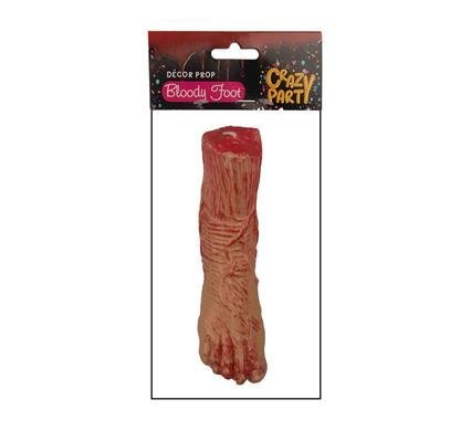Party prop pl bloody foot