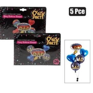 Balloon helium 5pcs father's day f-04