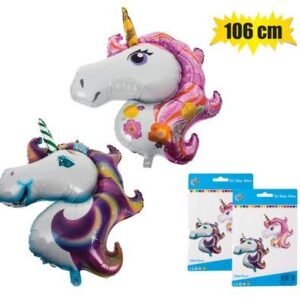 Balloon helium foil unicorn 105cm f-04