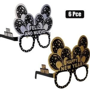 Party new year paper glasses 6pce