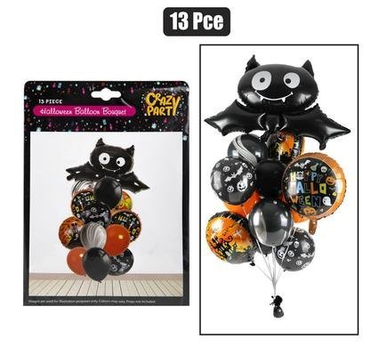 Party balloon halloween bouquet 13pcs