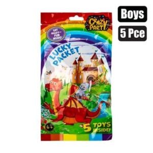 Party lucky-packet 5 piece dino