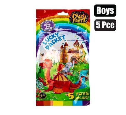 Party lucky-packet 5 piece dino