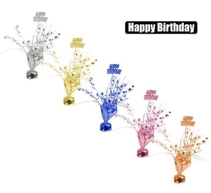 Helium balloon weight happy birthday