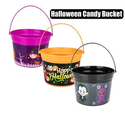 Halloween themed bucket