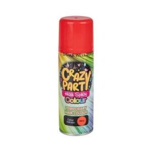 Party-spray hair red
