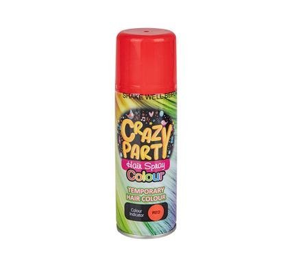 Party-spray hair red