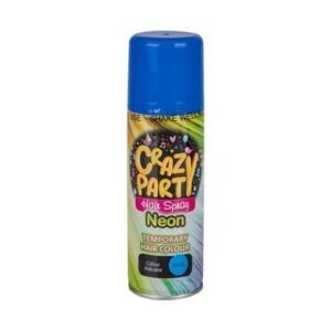 Party-spray hair neon blue