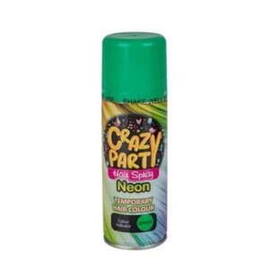Party-spray hair neon green