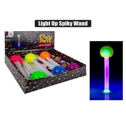 Light up spiky wand