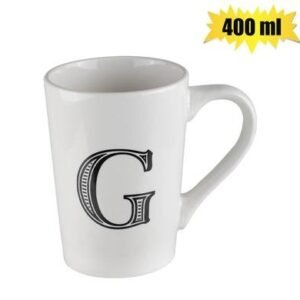 Mug daily tall letter g,400ml