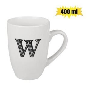 Mug daily tall letter w,400ml