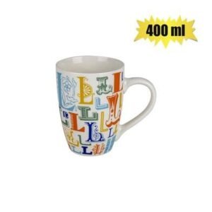 Mug daily tall letter l 400ml