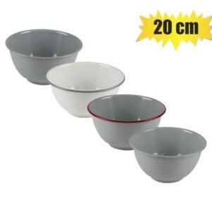 Mixing bowl enamel 20cm