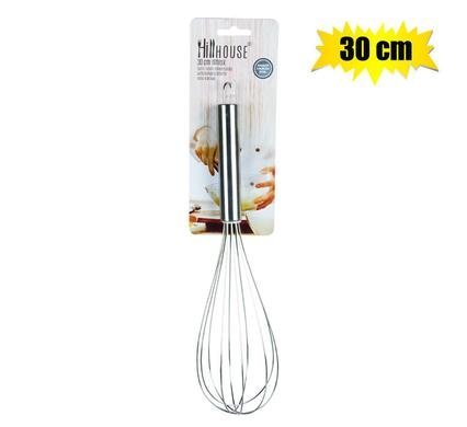 Egg-whisk s/s 30cm hillhouse