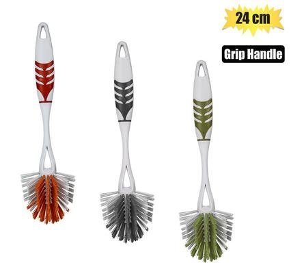 Dish brush comfy-grip handle 24cm