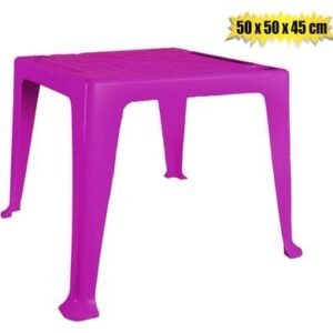 Table kiddies 50x50x45cm – magenta
