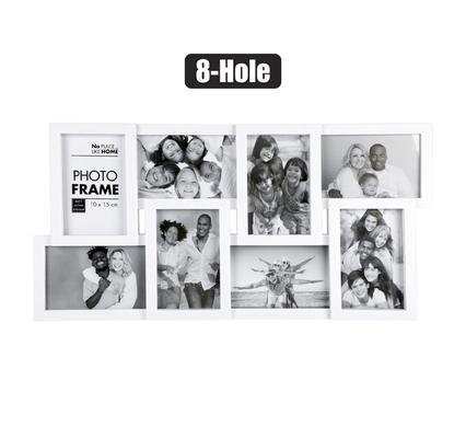 Picture-frame collage pl 8-hole