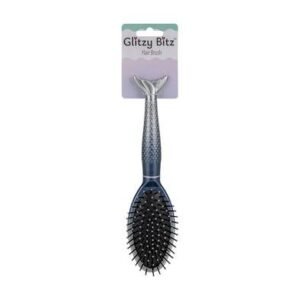Hair brush mermaid tail design