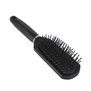 Hair brush black paddle 22.5cm