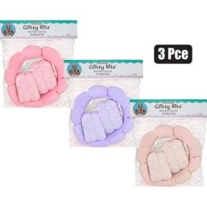 Hair alice band & wrist band set 3pc