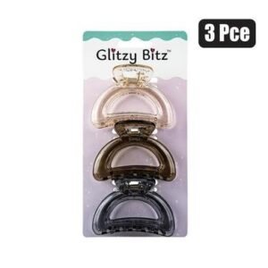 Hair claw clips 3pc
