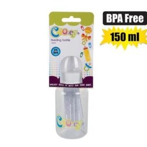 Cooey feeding bottle pl 150ml round