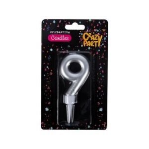 Candle birthday large foil number-9