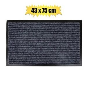 Doormat ribbed w/pvc back asst43x75cm