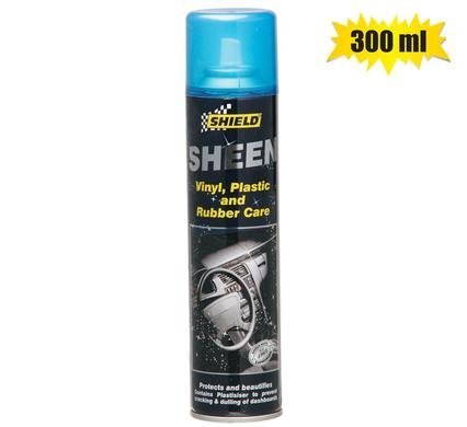Shield sheen vinyl/rubber 300ml nu-car