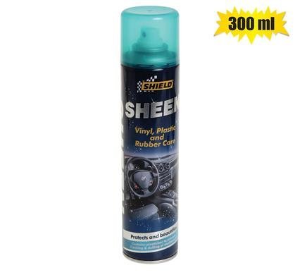 Shield sheen vinyl/rubber 300ml s/berry