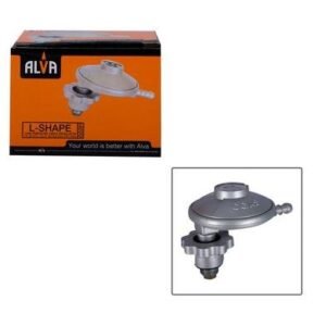 Gas regulator "l" shape