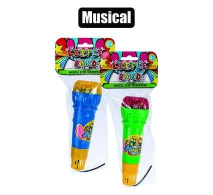 Musical microphone echo pl