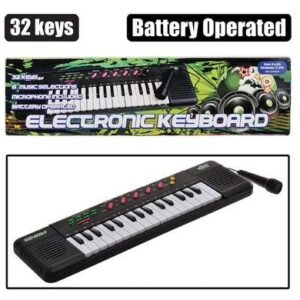 Musical keyboard electronic w/mic 32 key