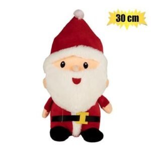 Xmas plush santa 30cm