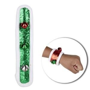 Xmas novelty slapper band w/bells 20cm