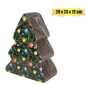 Xmas pet cat scratcher 29x23x12cm
