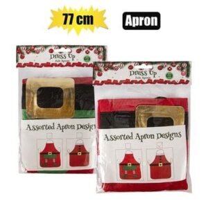Xmas dress up apron felt 77cm