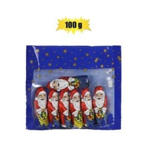 Xmas confec choc kl foil santa pack 115g
