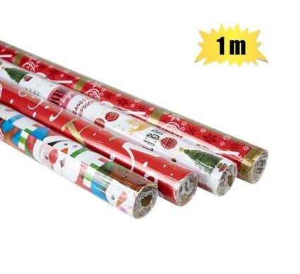 Xmas stationery gift wrap 1mx700mm