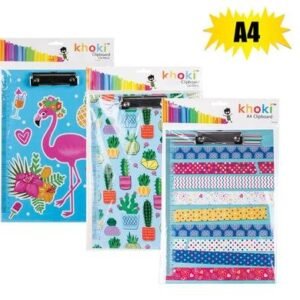Stationery clipboard a4 asstd
