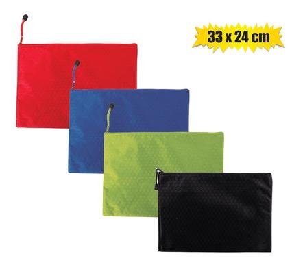 Pencil case/file pocket satin 33.5x24cm