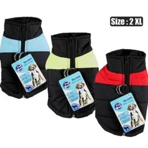 Pet dog jacket with zip unisex-2xl