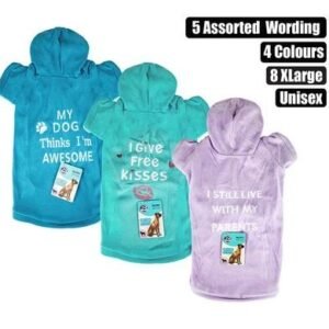 Pet dog shirt fleece - 8x large