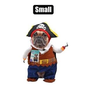 Pet dog novelty clothing pirate-small