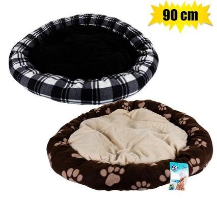 Pet bed fleece round 90cm diameter